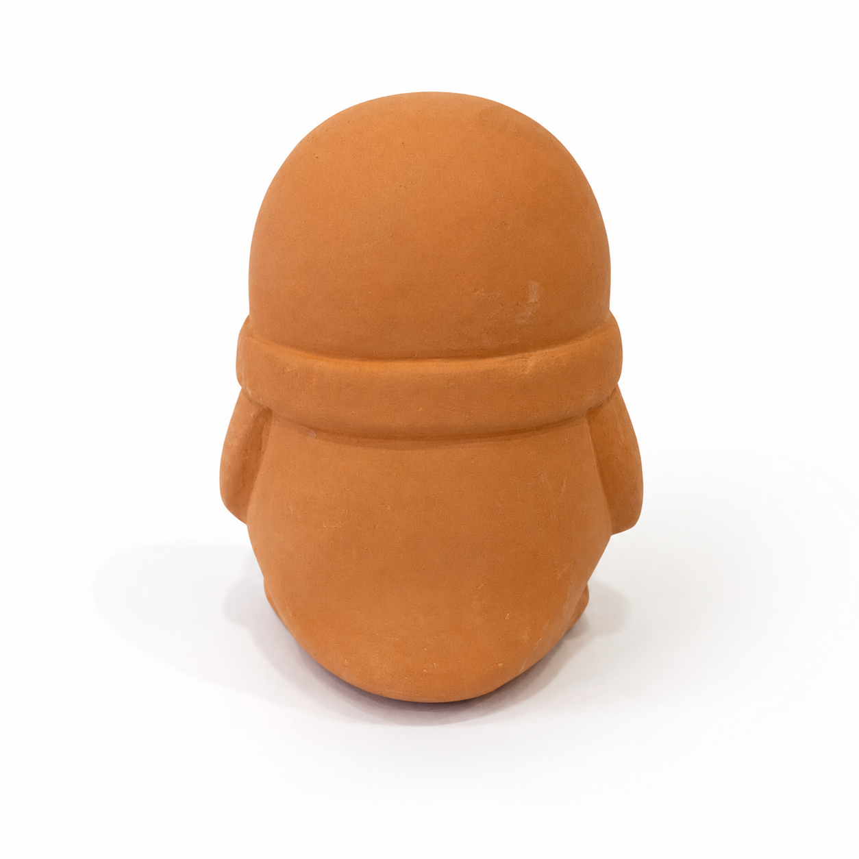 Clay Penguin Cave Ornament