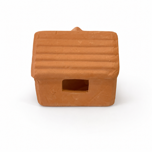 Clay House Cave Ornament