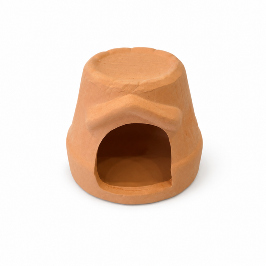 Clay Pot Cave Ornament