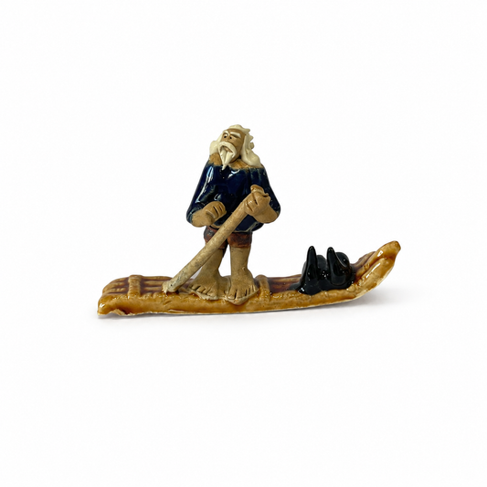 Rowing Man Ornament