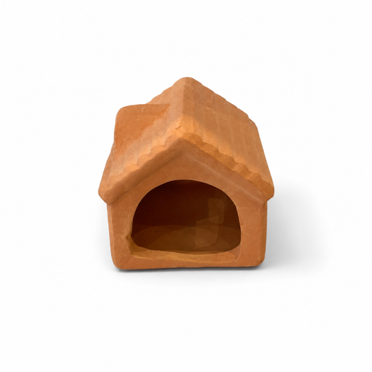 Clay House Cave Ornament