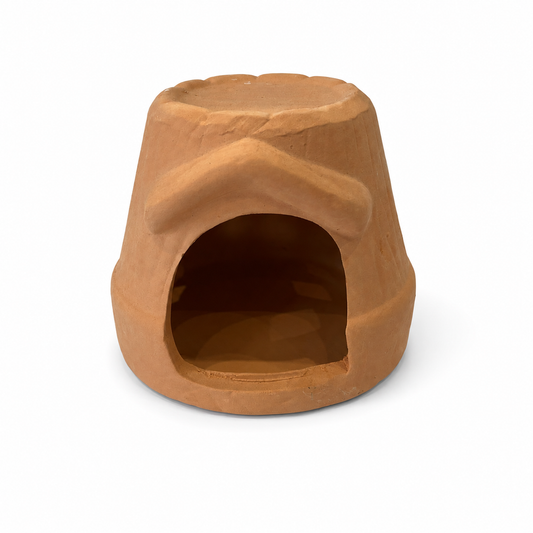 Clay Pot Cave Ornament