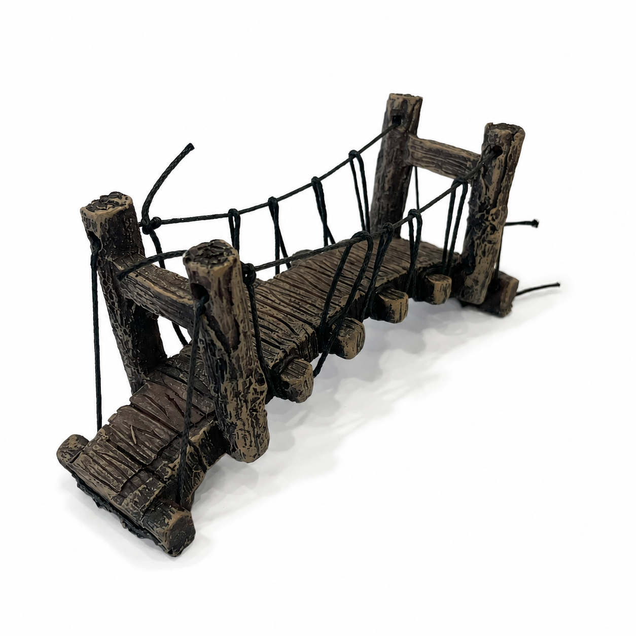 Small Curved Rope Bridge Ornament