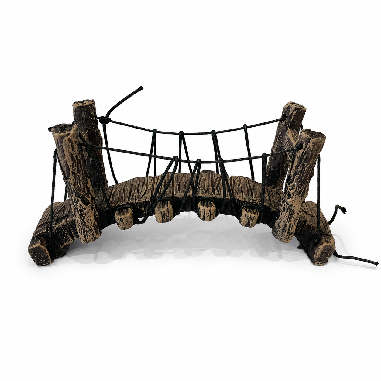 Small Curved Rope Bridge Ornament