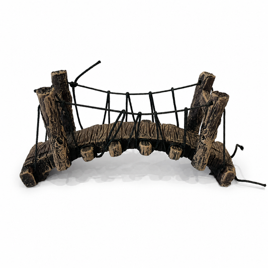 Small Curved Rope Bridge Ornament