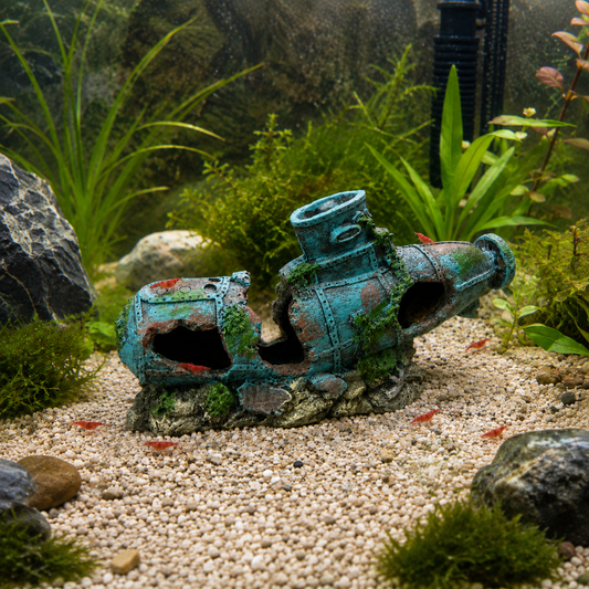 Sunken Submarine Ornament